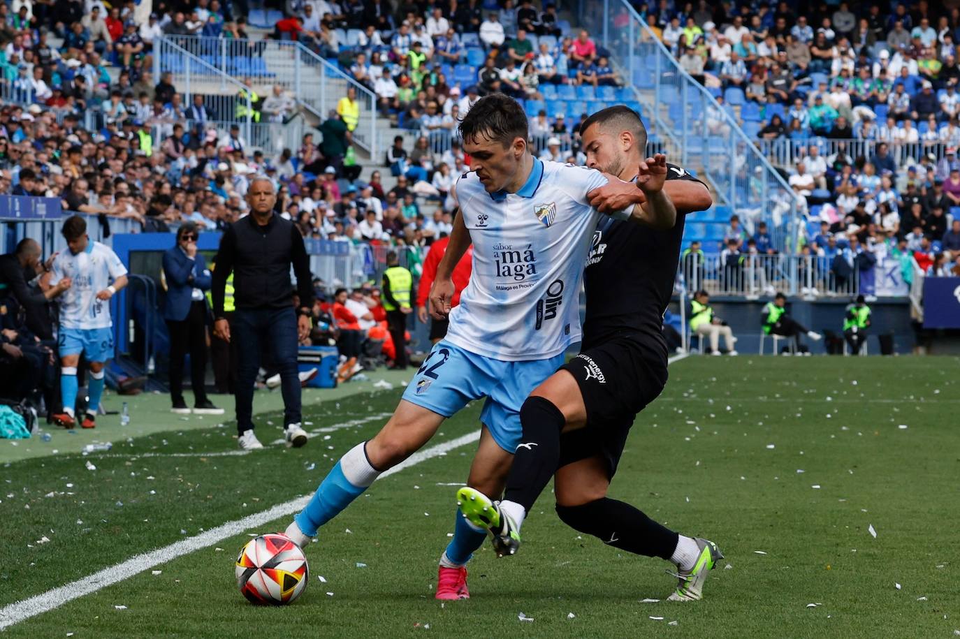 Las mejores fotos del Málaga-Ibiza