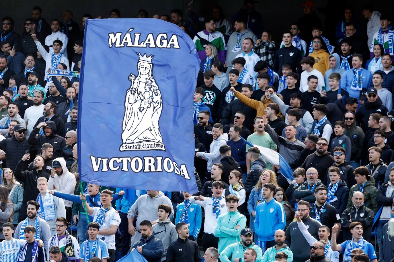 Las mejores fotos del Málaga-Ibiza