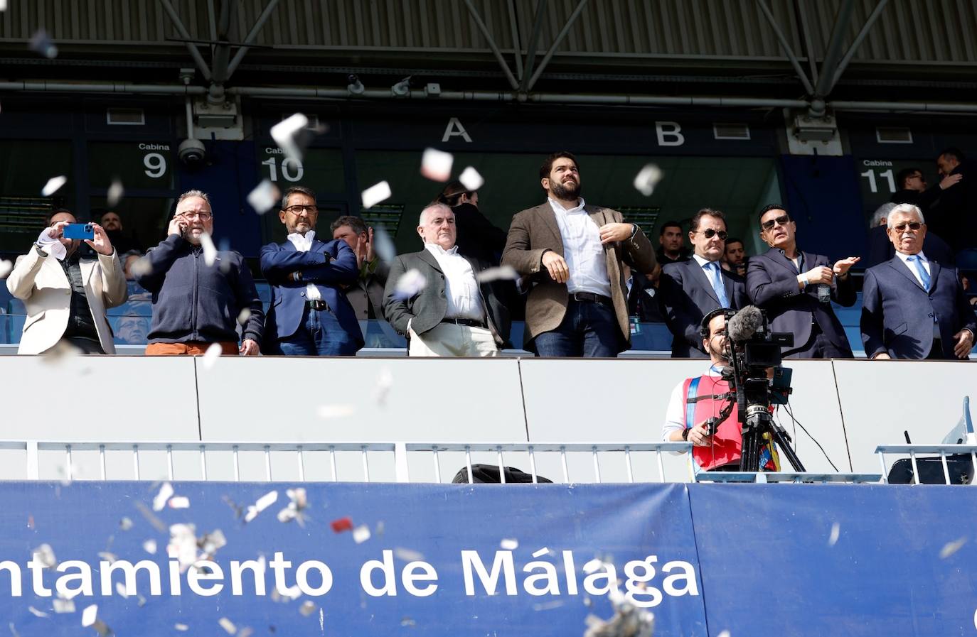 Las mejores fotos del Málaga-Ibiza