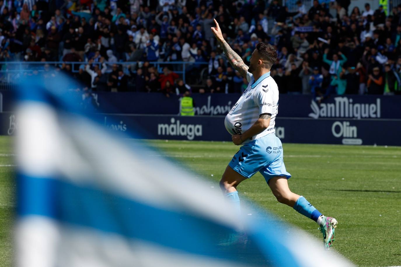 Las mejores fotos del Málaga-Ibiza