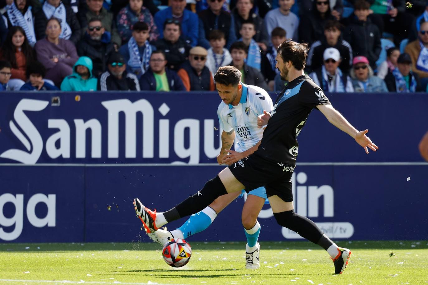 Las mejores fotos del Málaga-Ibiza