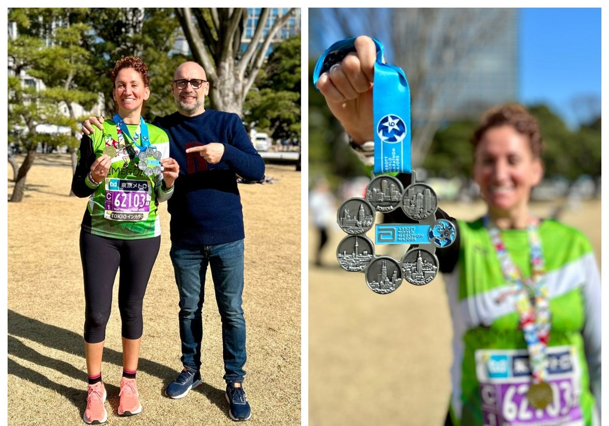 Carmen Arellano, una de las malagueñas en completar los seis grandes maratones del mundo