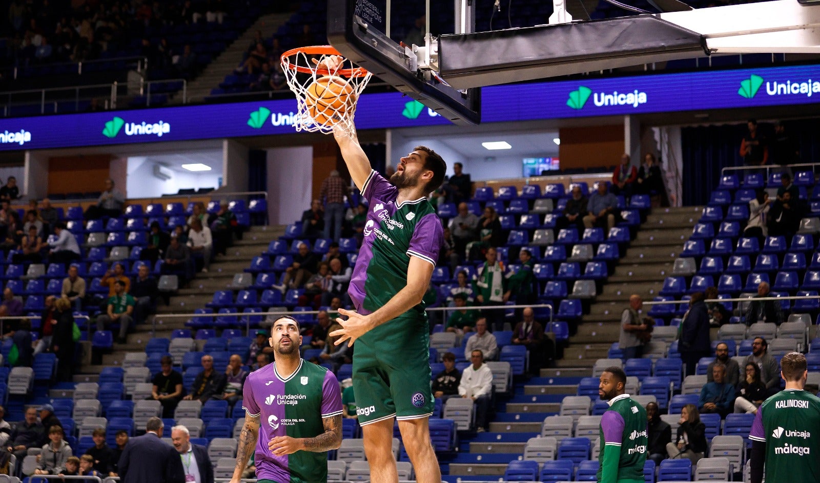 Las mejores imágenes del Unicaja-SIG Basket Estrasburgo