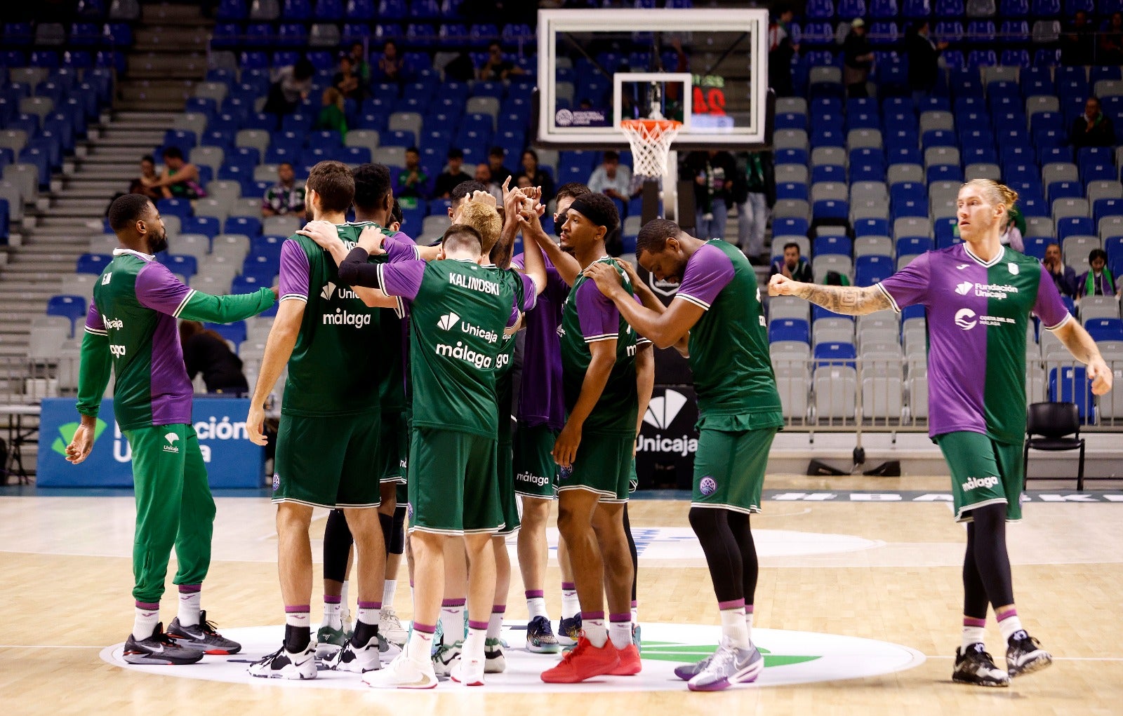 Las mejores imágenes del Unicaja-SIG Basket Estrasburgo