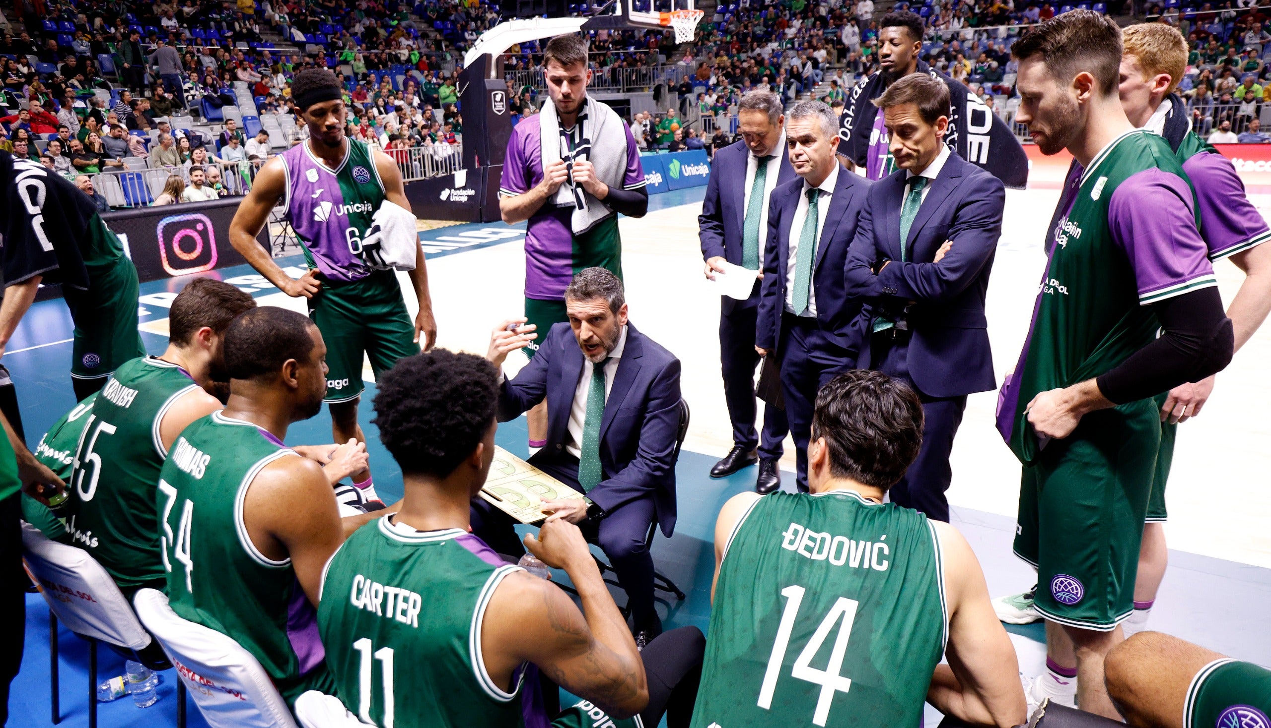 Las mejores imágenes del Unicaja-SIG Basket Estrasburgo