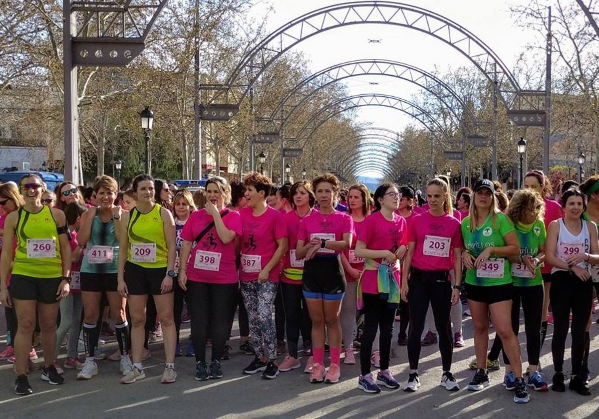 Imagen de archivo de una de las Carreras de la Semana de la Mujer en Campillos.