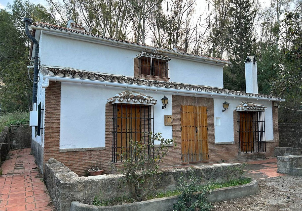 La antigua Casa Forestal de Pizarra.