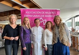 La asociación de mujeres empresarias de Marbella en el encuentro por el 8M