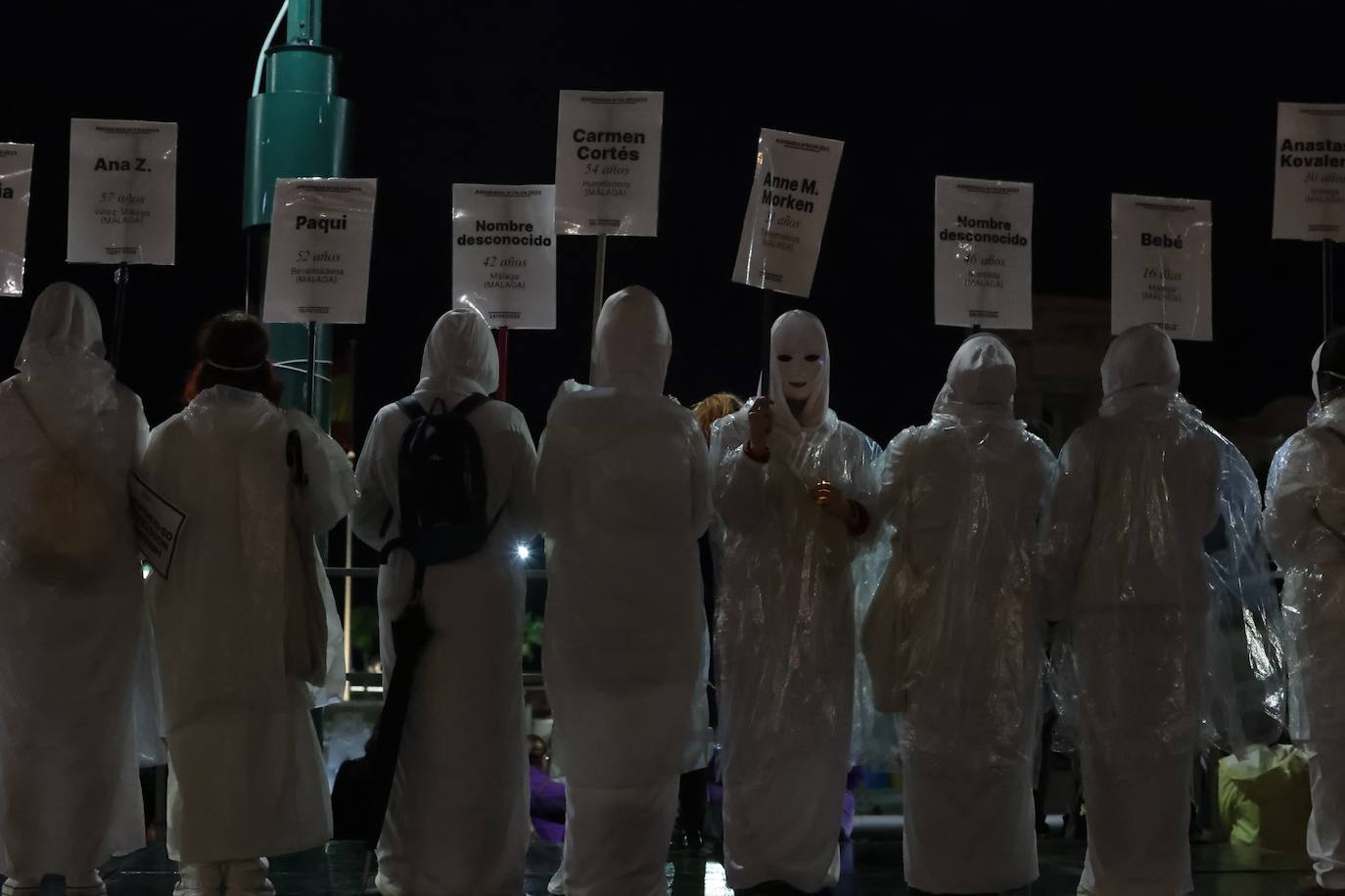 Manifestación por el 8M en Málaga