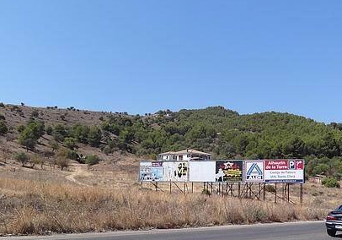 Vista de los terrenos de la sierra de Churriana clasificados por el nuevo PGOU