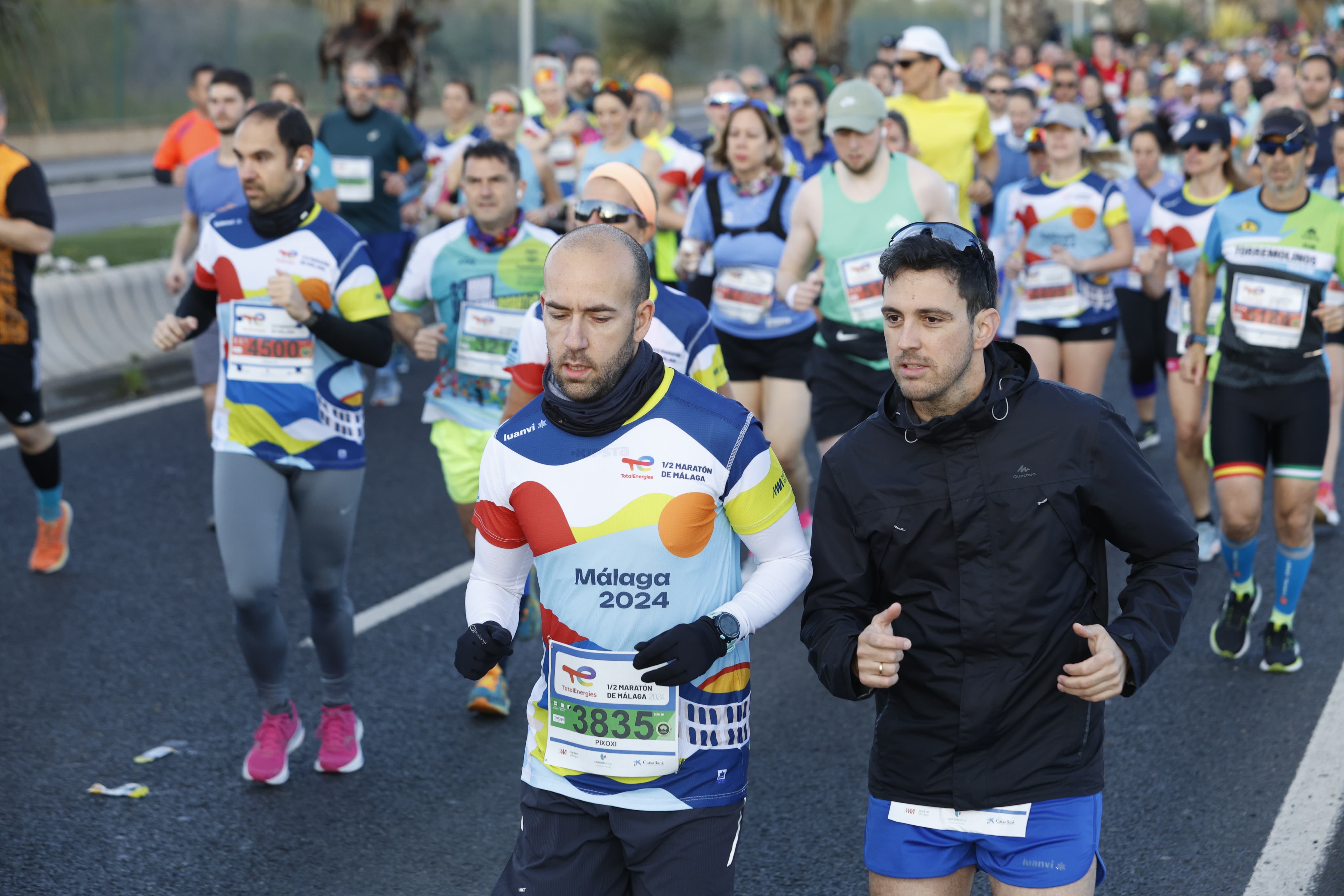 La XXXIII Media Maratón Ciudad de Málaga, en imágenes