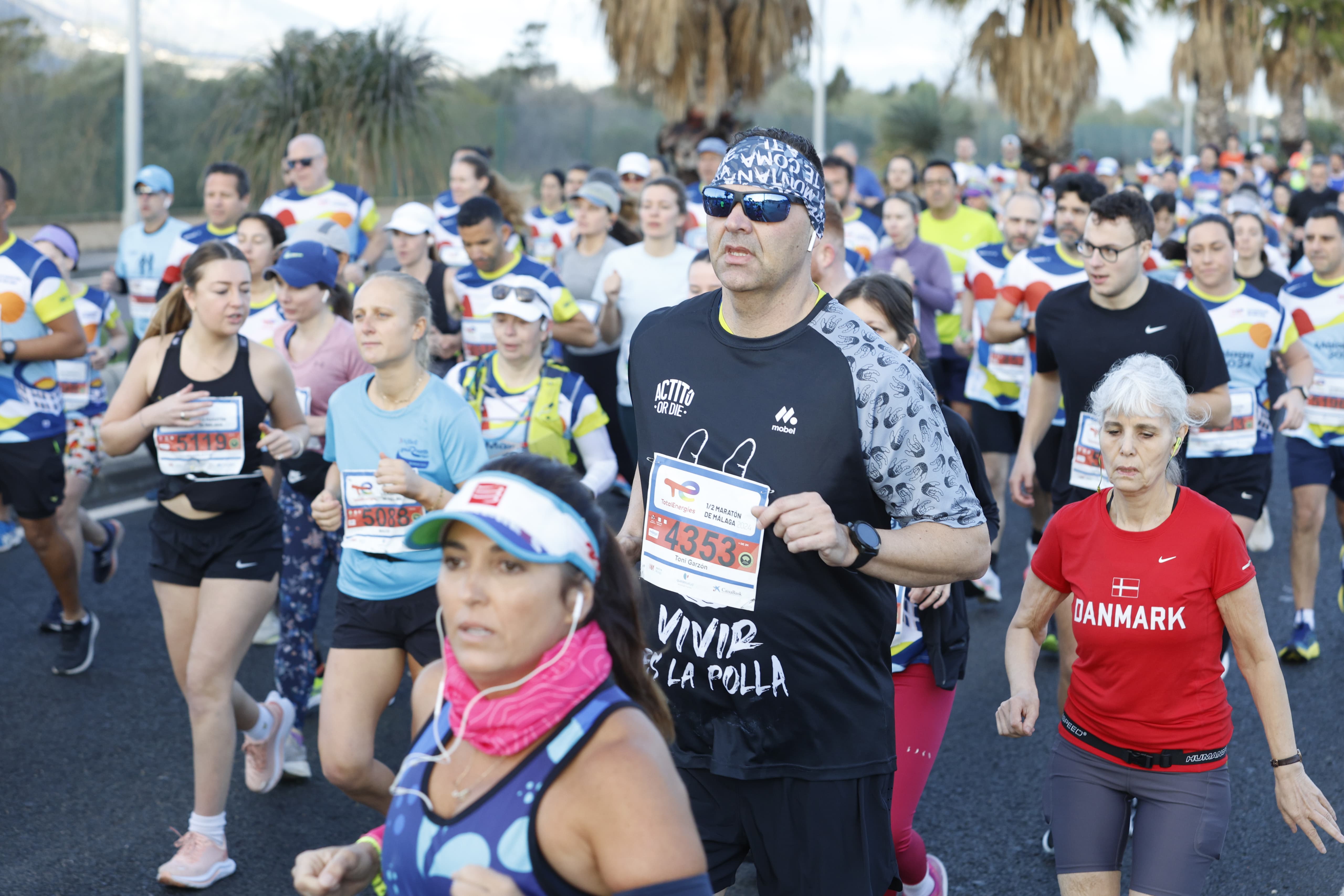 La XXXIII Media Maratón Ciudad de Málaga, en imágenes