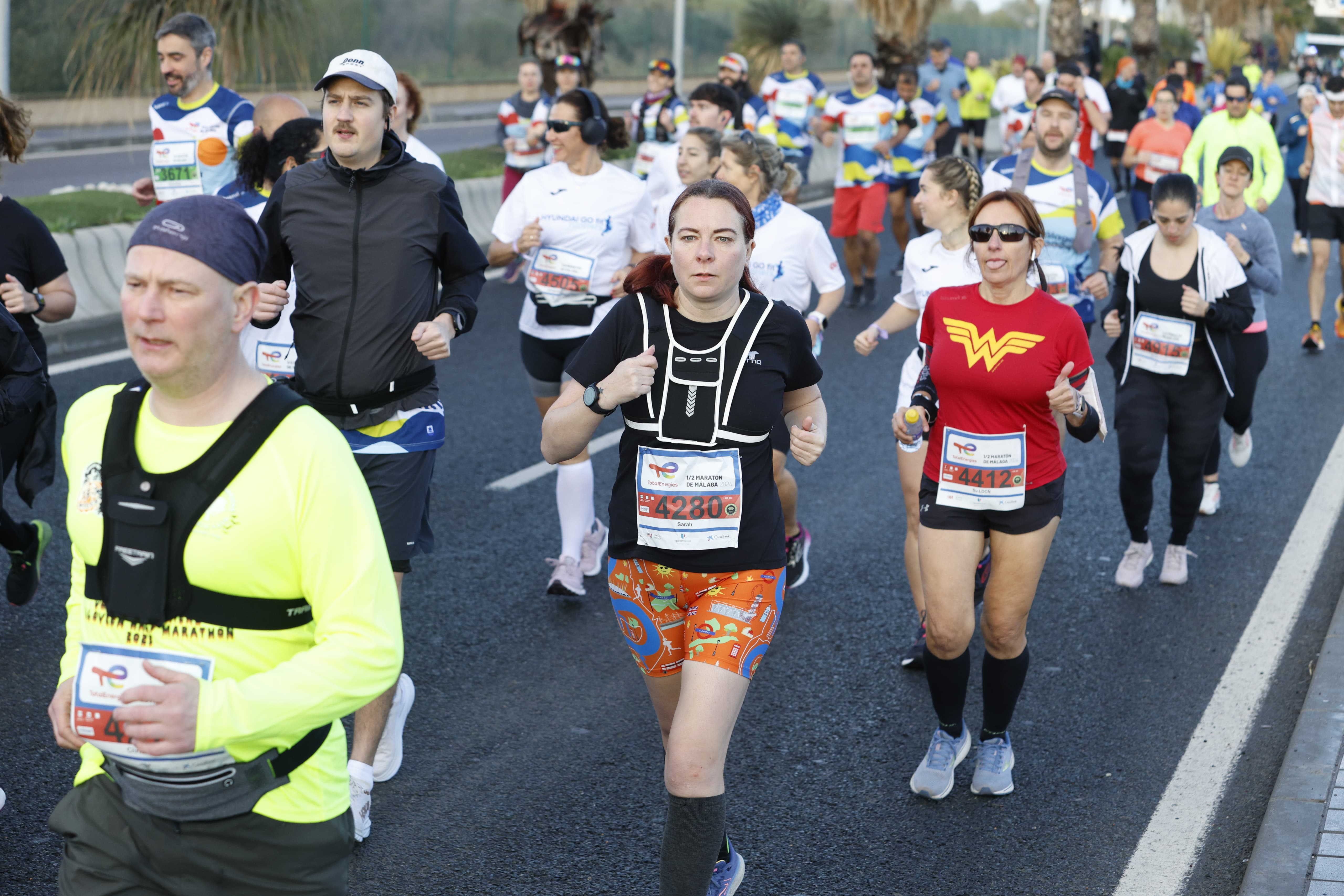 La XXXIII Media Maratón Ciudad de Málaga, en imágenes