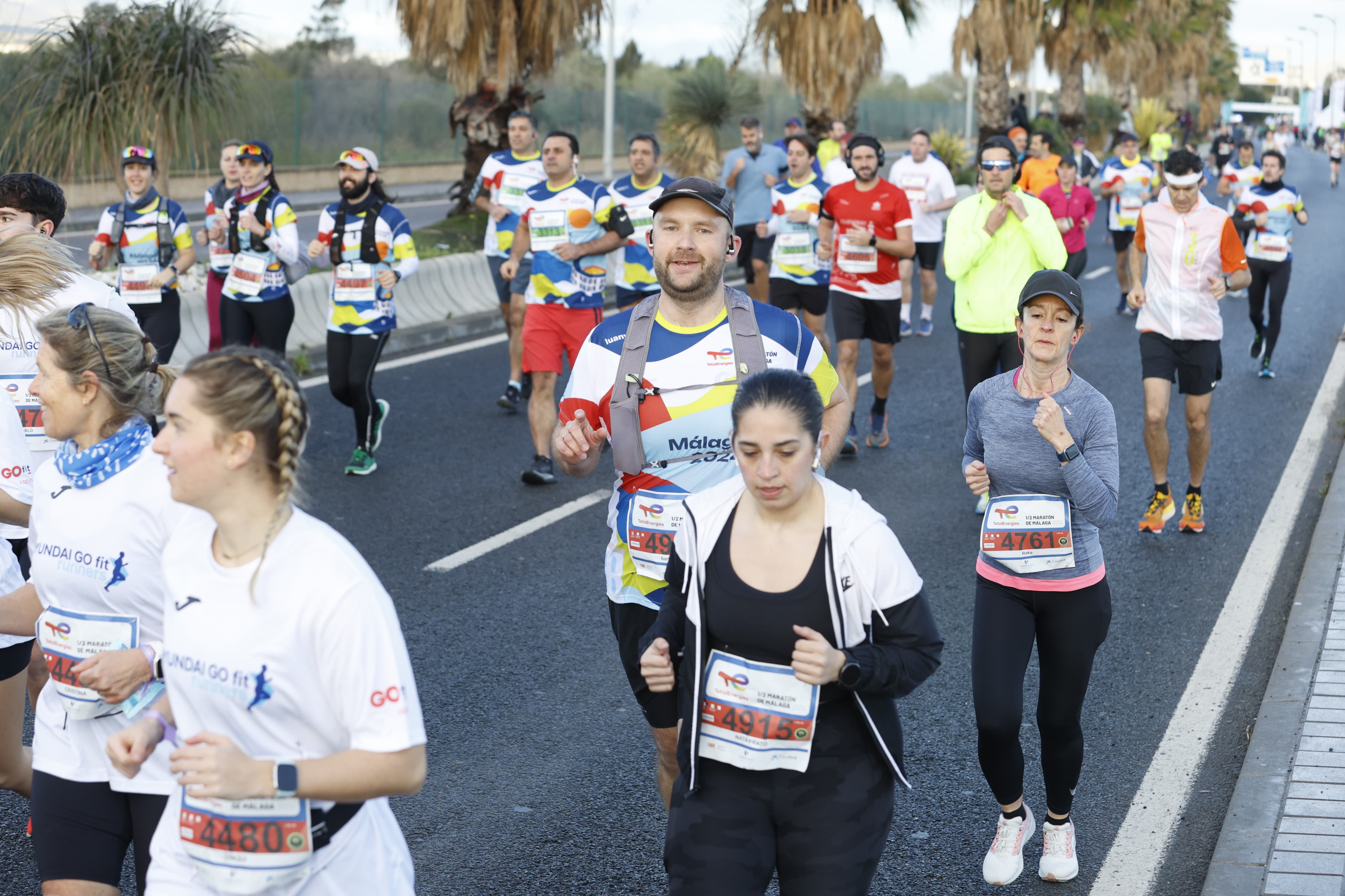 La XXXIII Media Maratón Ciudad de Málaga, en imágenes