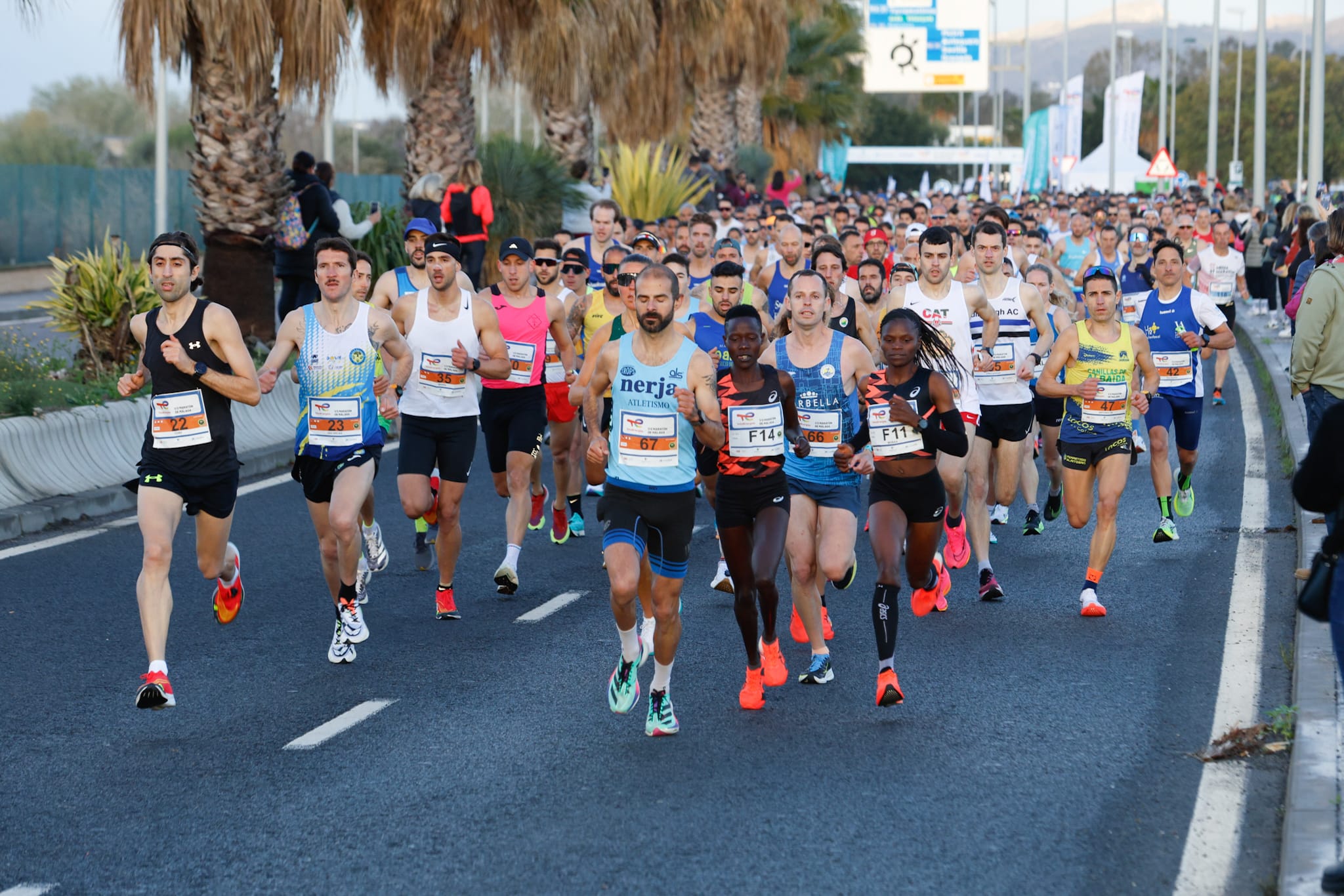 La XXXIII Media Maratón Ciudad de Málaga, en imágenes