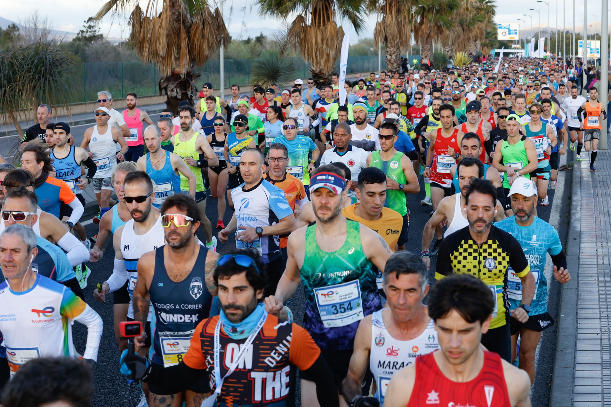 La XXXIII Media Maratón Ciudad de Málaga, en imágenes