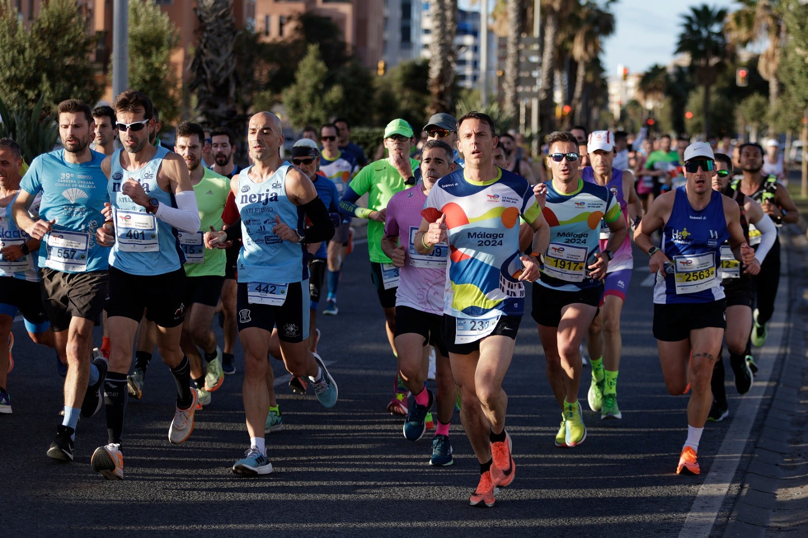 La XXXIII Media Maratón Ciudad de Málaga, en imágenes