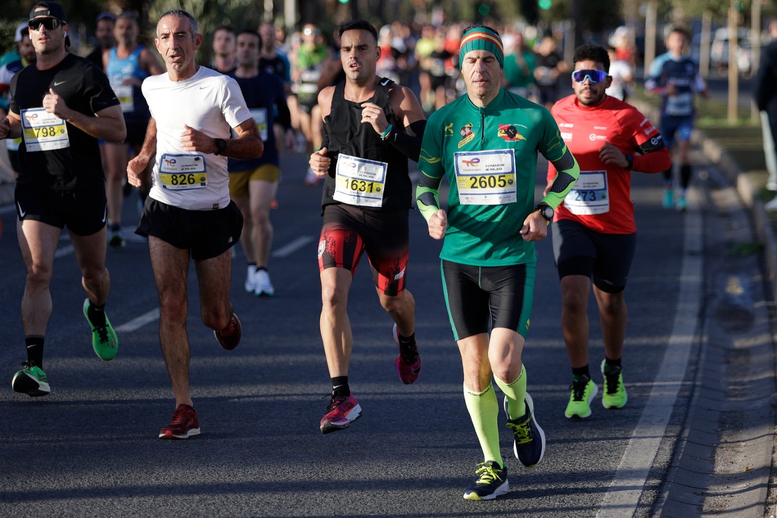 La XXXIII Media Maratón Ciudad de Málaga, en imágenes
