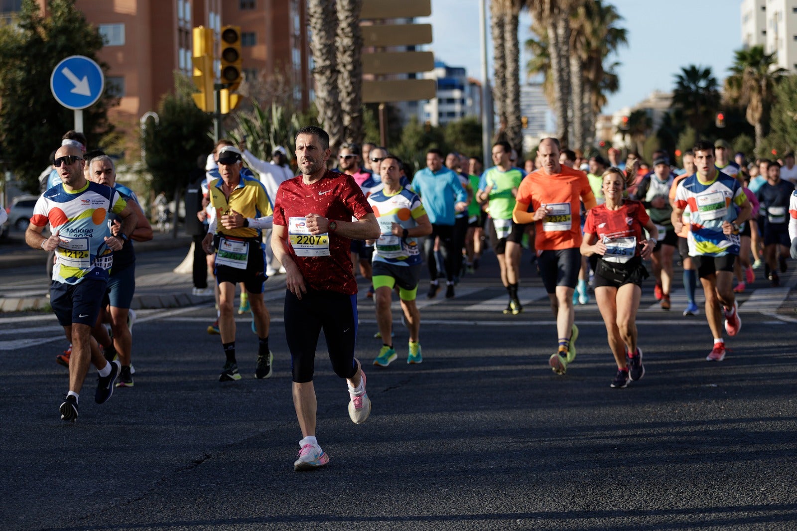 La XXXIII Media Maratón Ciudad de Málaga, en imágenes