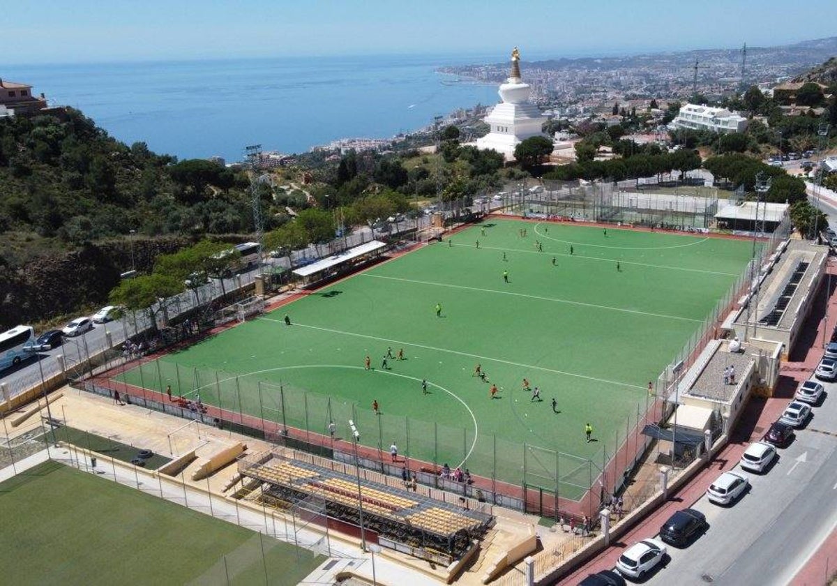 Campo de El Retamar, en Benalmádena, donde se disputarán los partidos decisivos por ambas Copas.