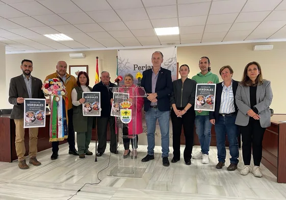 Acto de presentación de la nueva escuela de verdiales de Periana.