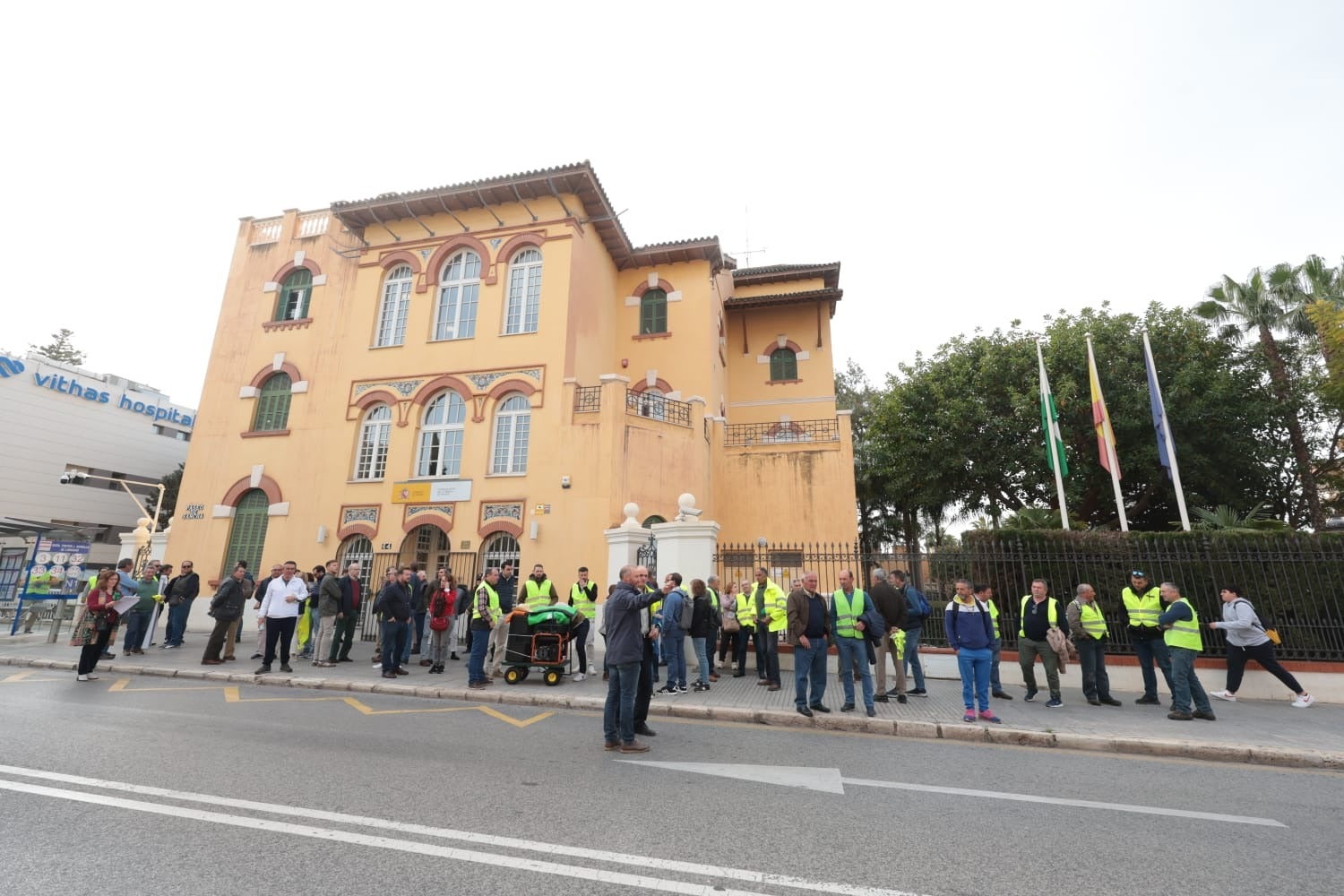 Nueva tractorada en Málaga, este miércoles, convocada por las organizaciones y cooperativas agrarias ASAJA, COAG, UPA y Cooperativas-agroalimentarias.