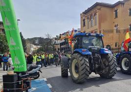 Nueva tractorada en Málaga capital, este miércoles