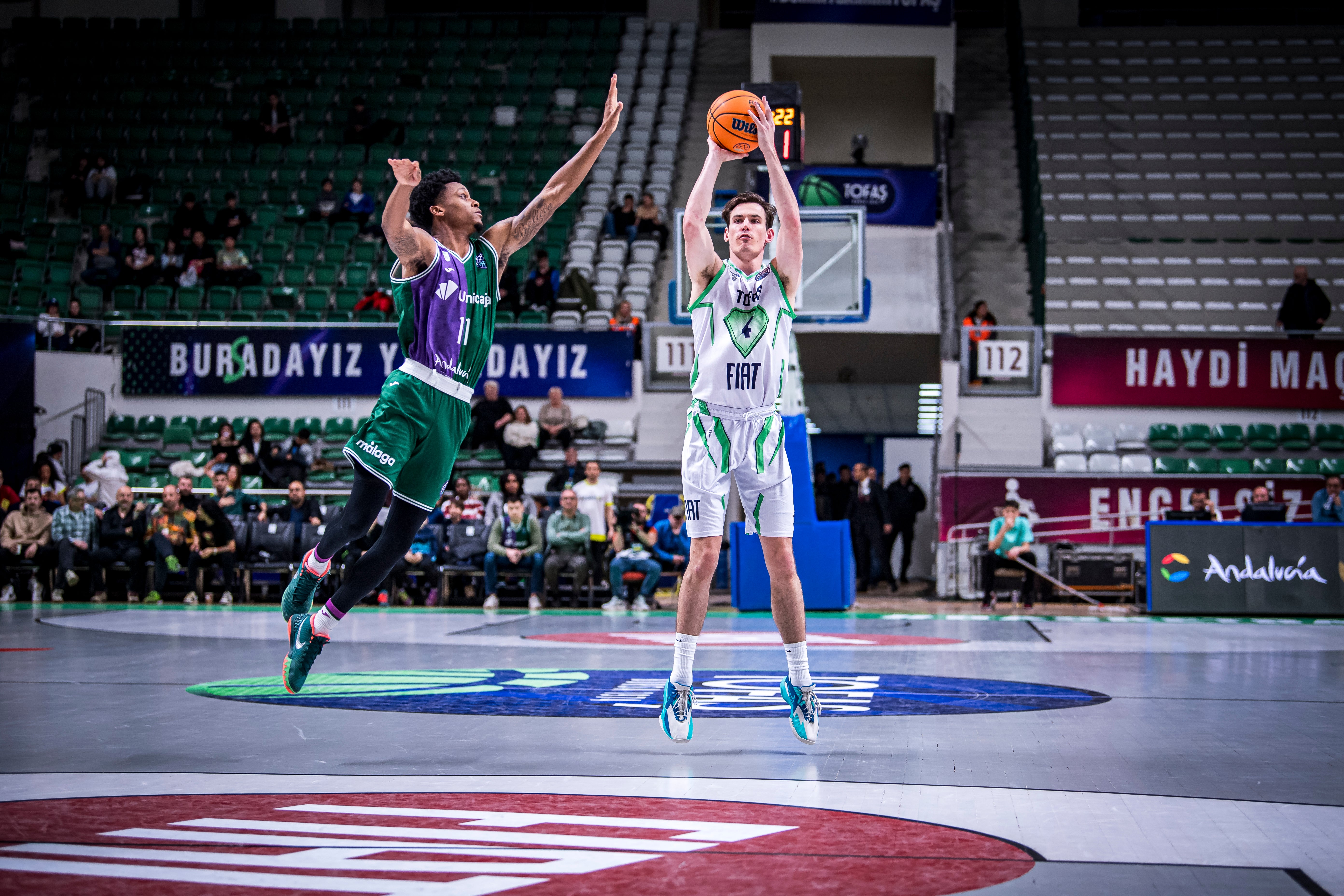 El Tofas Bursa-Unicaja, en imágenes