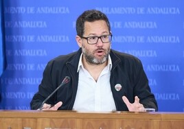 José Ignacio García, portavoz de Adelante Andalucía.