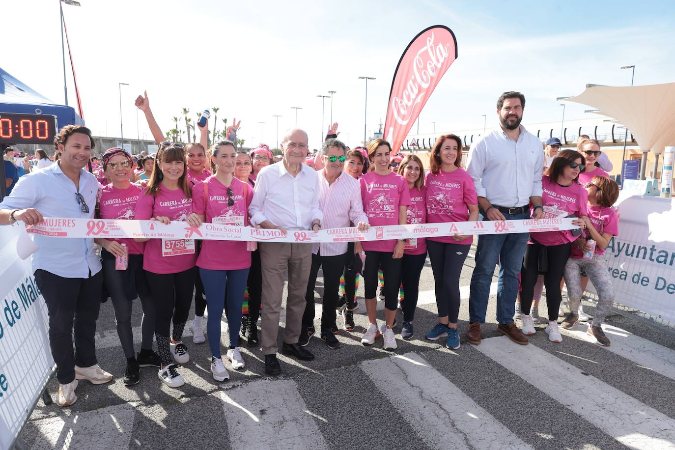 Las mejores imágenes de la Carrera de la Mujer Málaga 2024