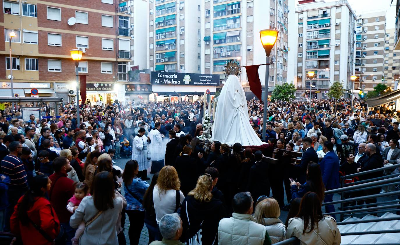 Traslado del Cristo de Humildad y Paciencia y Maria Santísima de Dolores y Esperanza.