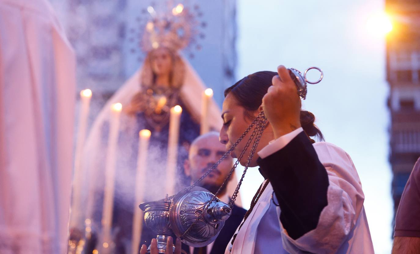 Traslado del Cristo de Humildad y Paciencia y Maria Santísima de Dolores y Esperanza.