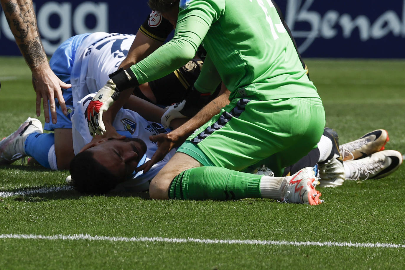 Las mejores imágenes del Málaga-Intercity de Primera RFEF