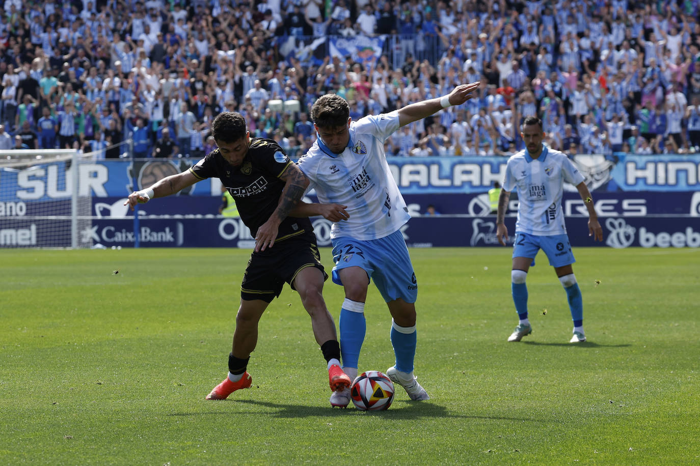 Las mejores imágenes del Málaga-Intercity de Primera RFEF