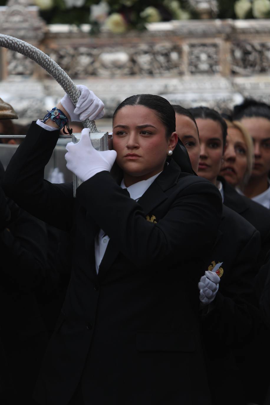 Traslado de los titulares de la Hermandad de Nuestro Padre Jesús del Prendimiento y María Santísima del Gran Perdón.