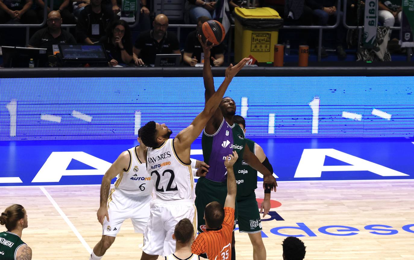 Las mejores imágenes del Unicaja-Real Madrid en el Martín Carpena