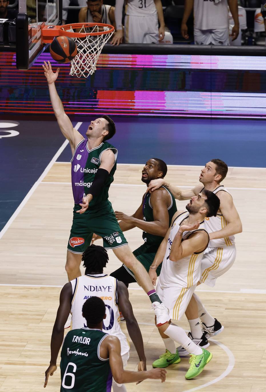 Las mejores imágenes del Unicaja-Real Madrid en el Martín Carpena
