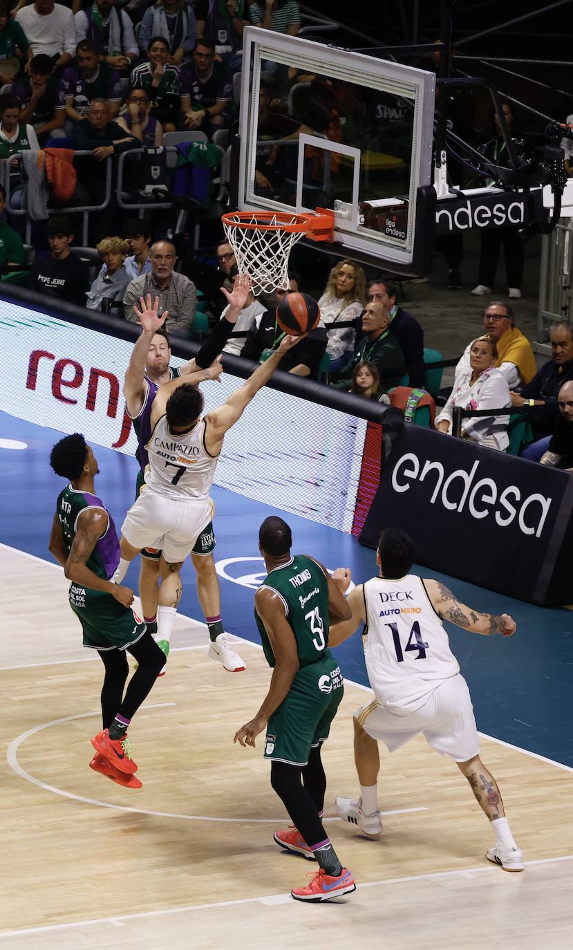 Las mejores imágenes del Unicaja-Real Madrid en el Martín Carpena