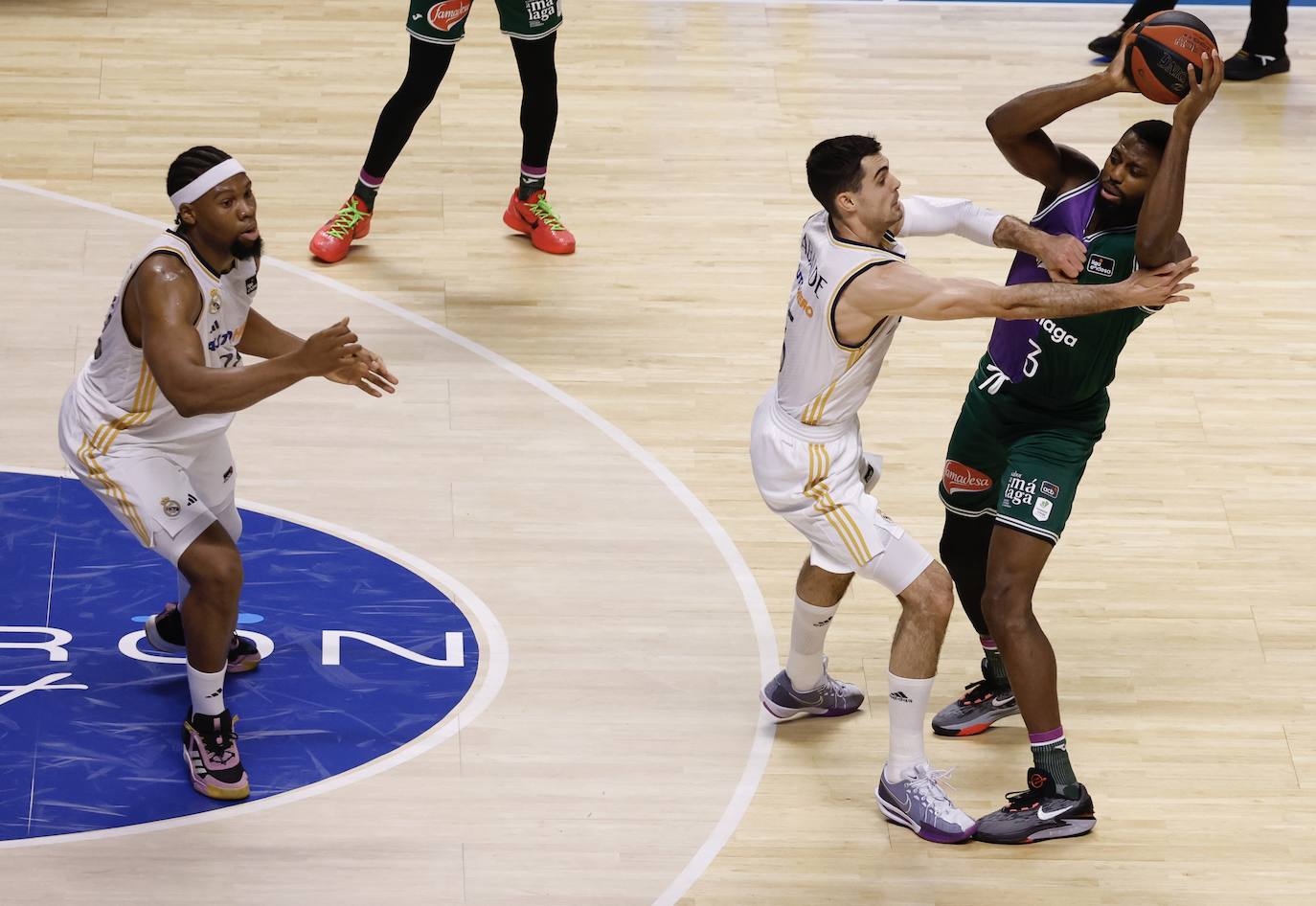 Las mejores imágenes del Unicaja-Real Madrid en el Martín Carpena