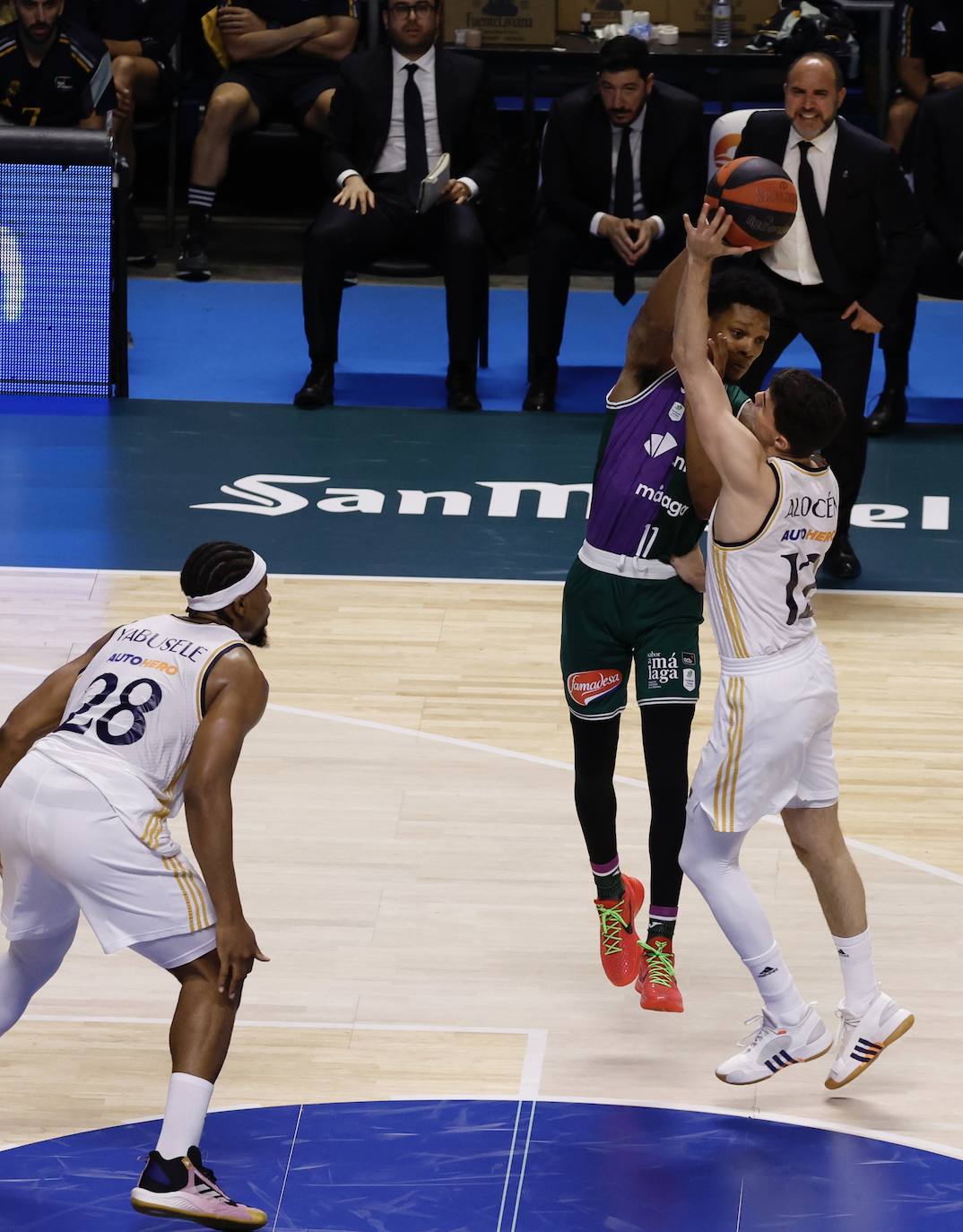 Las mejores imágenes del Unicaja-Real Madrid en el Martín Carpena
