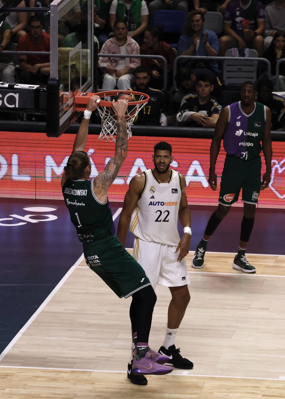 Las mejores imágenes del Unicaja-Real Madrid en el Martín Carpena