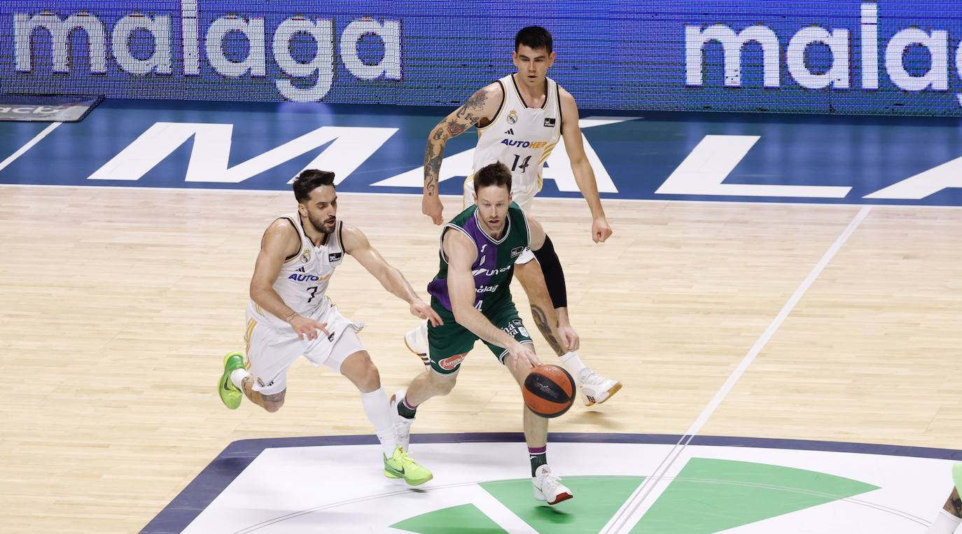 Las mejores imágenes del Unicaja-Real Madrid en el Martín Carpena
