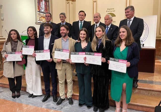 Momento de la gala en el Premio Andaluz de Trayectorias Académicas.