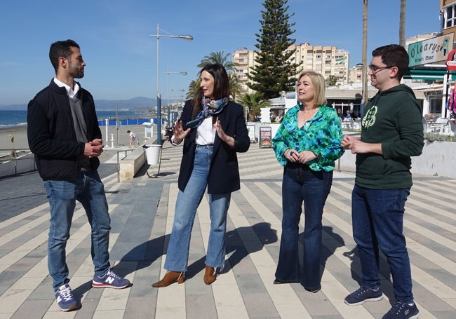 Ediles y diputados del PSOE en Torrox.