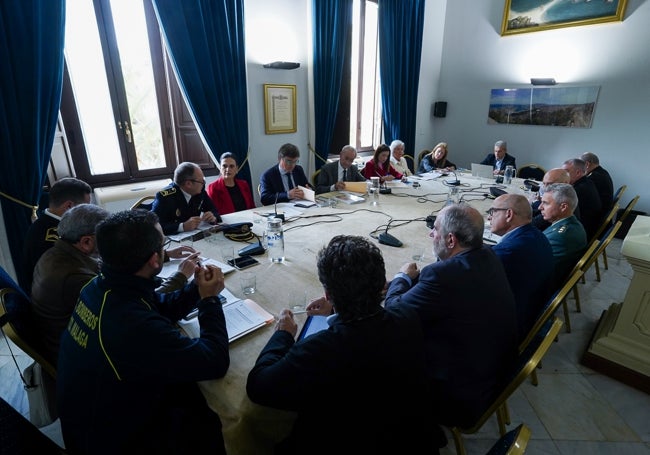 Reunión de la Junta Local de Seguridad.