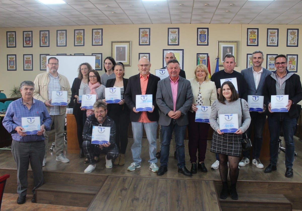 Acto de entrega de los certificados SICTED en la Mancomunidad Oriental.