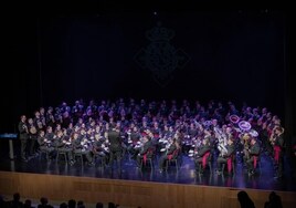 Concierto de la banda de Jesús Cautivo en el auditorio Edgar Neville.