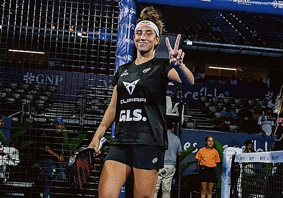 Bea González, en Acapulco.