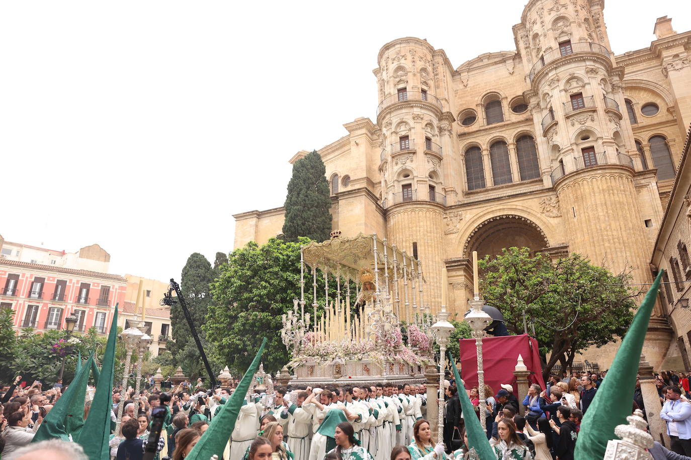 Pollinica, en la Catedral de Málaga, este Domingo de Ramos