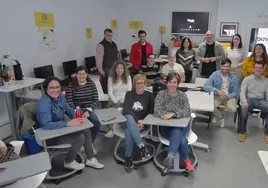 Imagen de una de las sesiones formativas impartidas por los profesionales del Área Sanitaria de la Axarquía.